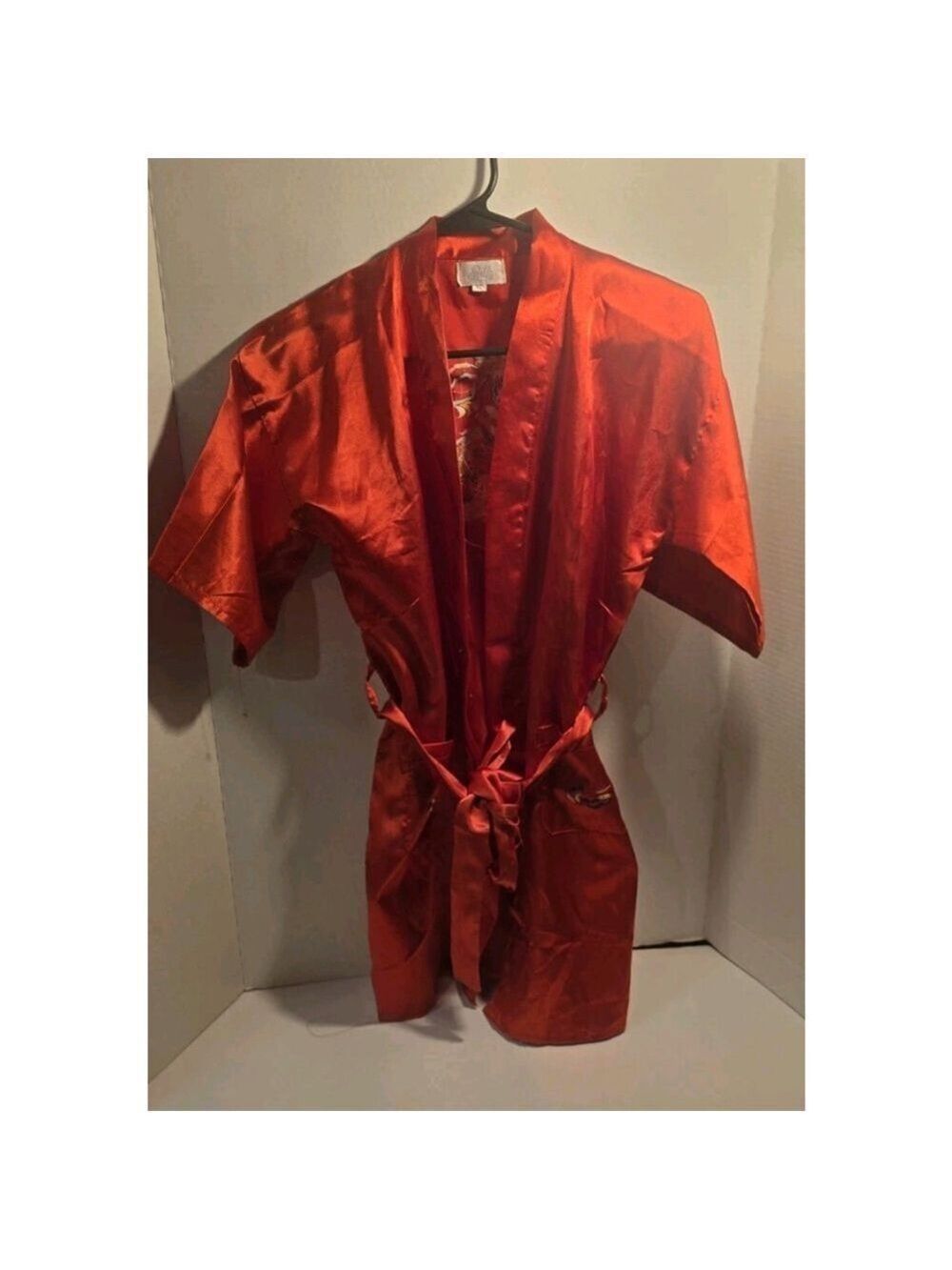 Women's Robe Chinese Silk Brand Size XL